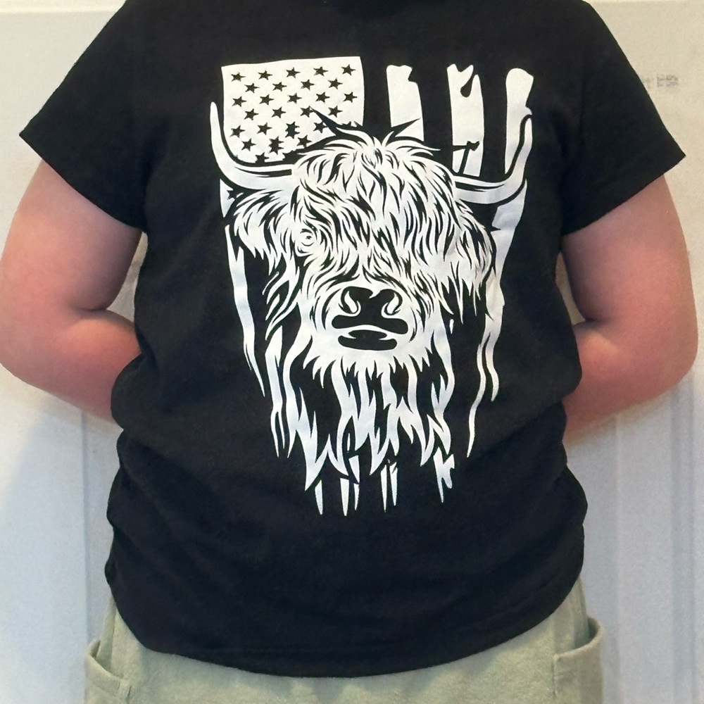 Brand new Highland cow t-shirt